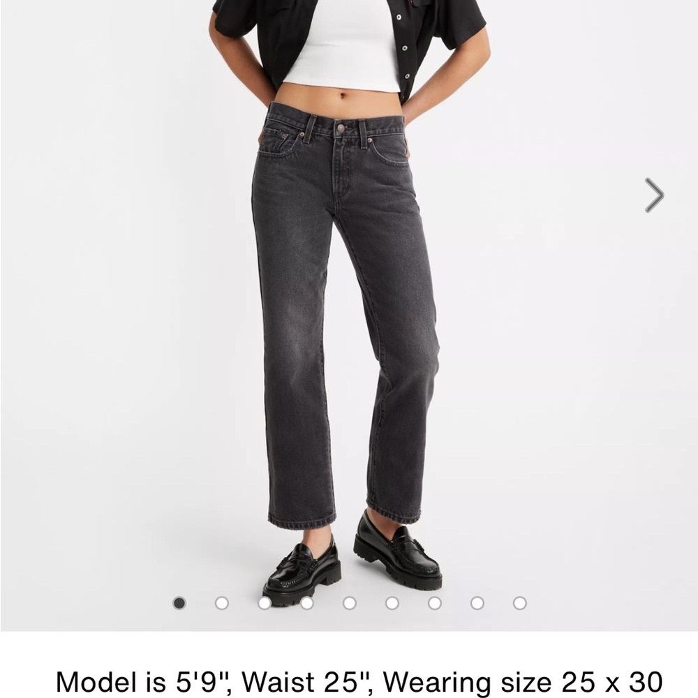 Levi's Middy Ankle Bootcut Jeans